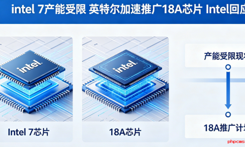 Intel 7产能受限 英特尔加速推广18A芯片 Intel回应